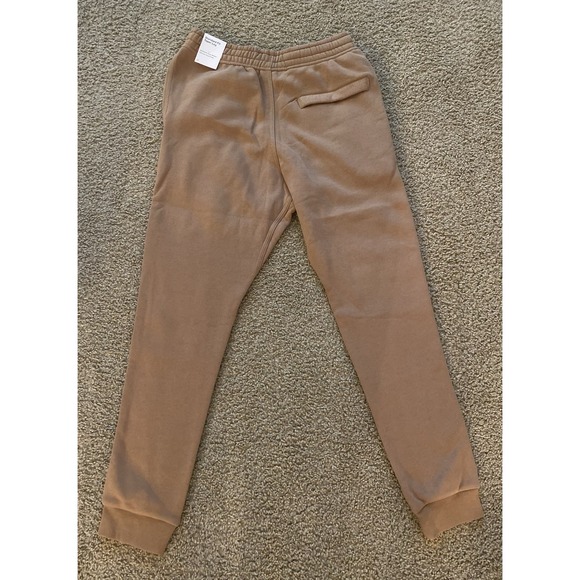 Nike Sportswear Club Fleece Mens Small Jogger Pants Taper Leg Light Brown New - Picture 4 of 8